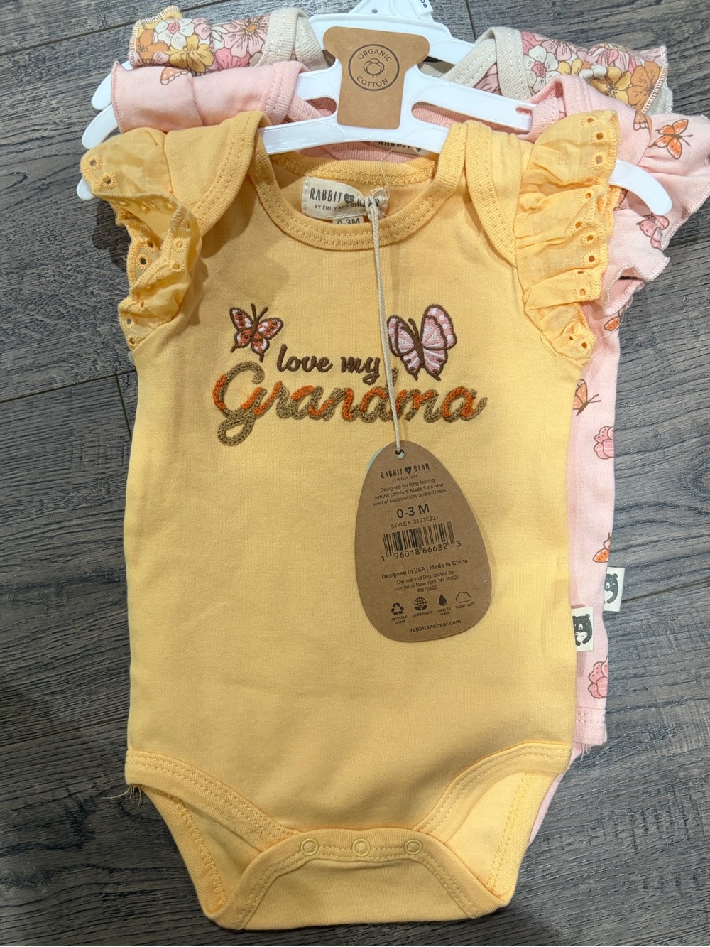 3 pack Baby Onesies